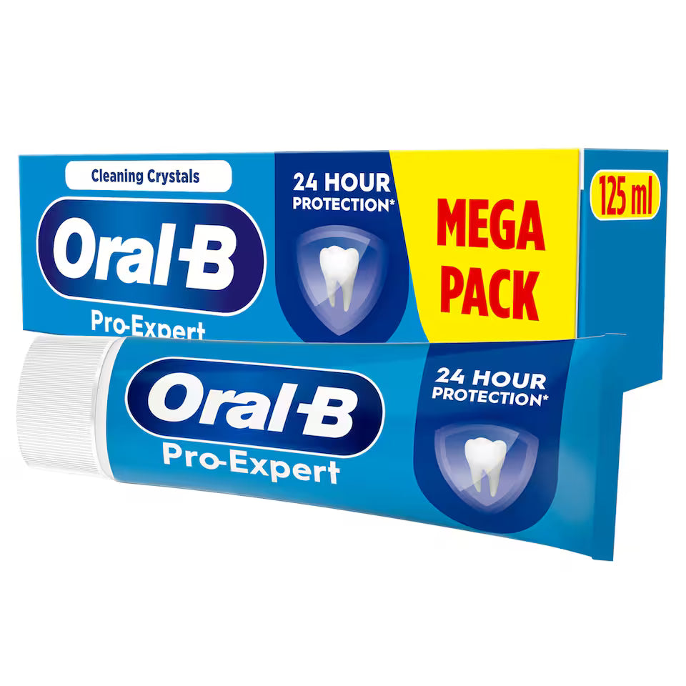 Oral-B Pro-Expert Toothpaste, Professional Protection, 125ML( 3 & 6 Pcs)