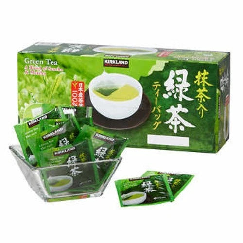 Kirkland Signature Japanese Green Tea Sencha Matcha Flavour Blend 100 tea bags